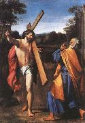 Annibale Carracci Jesus and Saint Peter oil painting on canvas